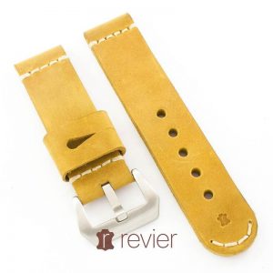 STRAP FOR REVIER WRIST WATCH WITH NATURAL ITALIAN SKIN 100-06-S