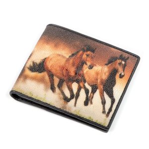 Leather wallet STINGRAY