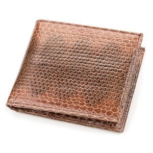 Leather wallet SEA SNAKE LEATHER (brown)