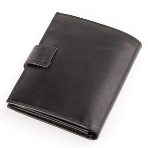 Leather wallet CANPELLINI (black)